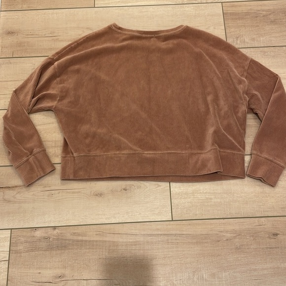 Z Supply Brown Corduroy Top in Small - Picture 2 of 2